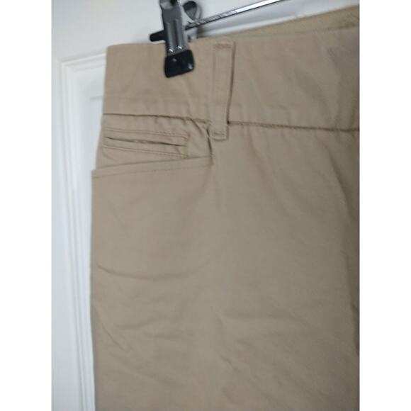 JM Collection Woman 10 Pants Brown Trousers Straight Leg Zip Button casual - Picture 5 of 10